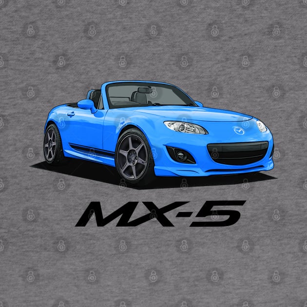 Mazda MX-5 Miata NC - NC2 Light Blue by Woreth